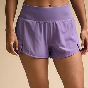 NEW CALIA Womens 3X 3" Kick It Up Shorts Light Purple Heather Athletic
